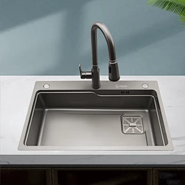stainless kitchen sink